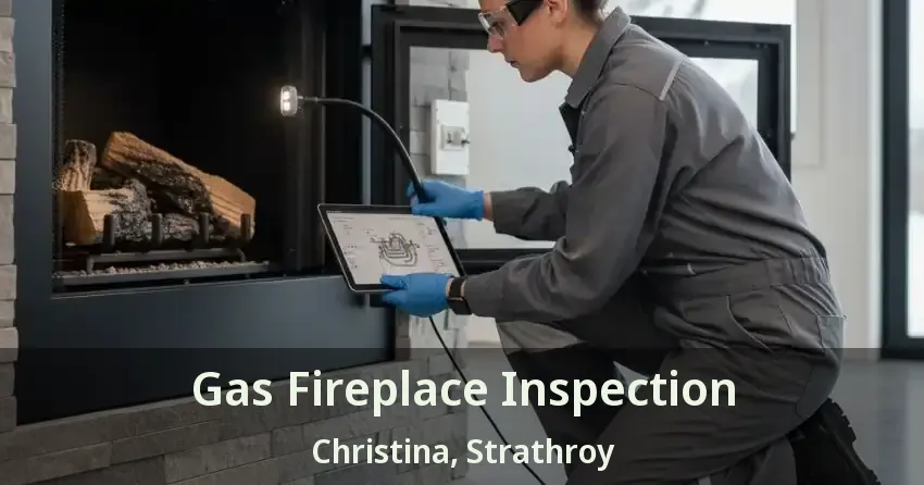 Gas Fireplace Inspection Christina, Strathroy - ON