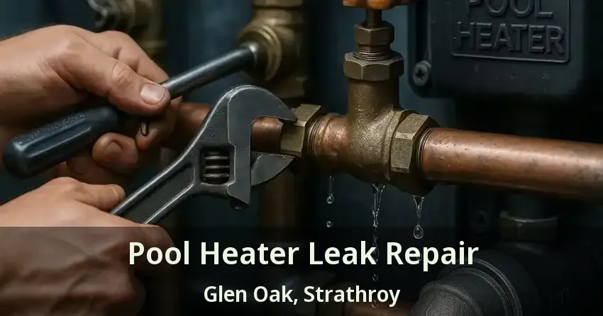 Pool Heater Leak Repair Glen Oak, Strathroy - ON